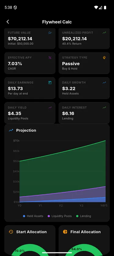 DeFi & Crypto Calculator screenshot 2