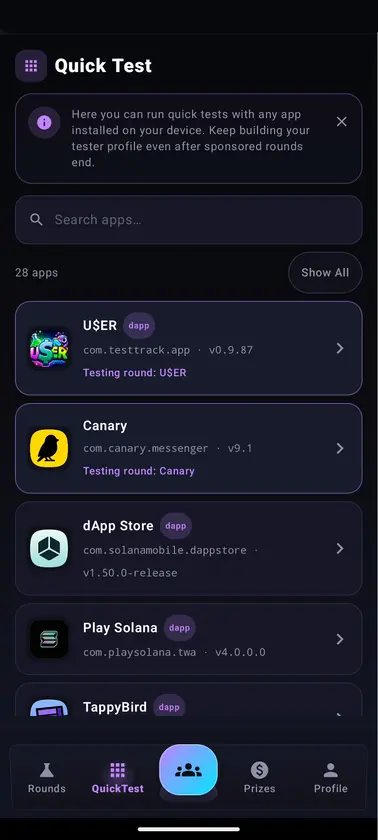 USER screenshot 4
