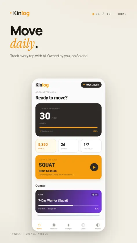 Kinlog screenshot 1