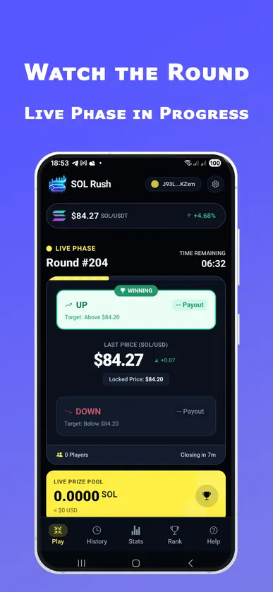 SOL Rush: Prediction Game screenshot 2