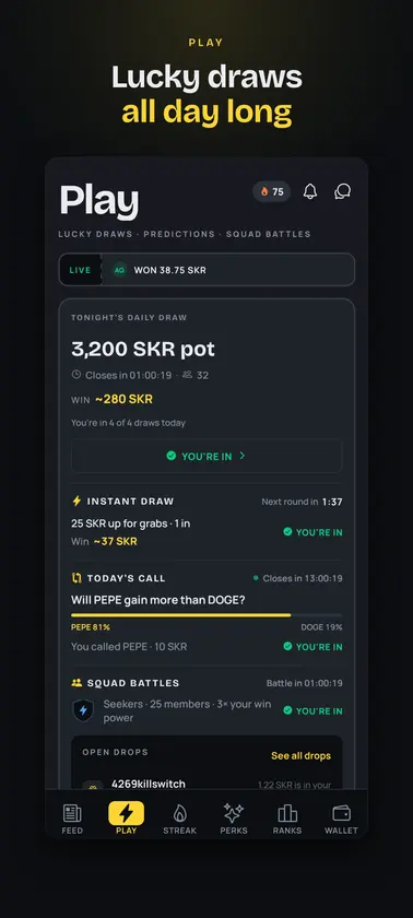 Chainshorts screenshot 1