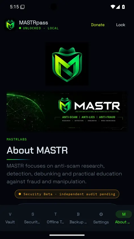 MASTRpass Pro screenshot 10