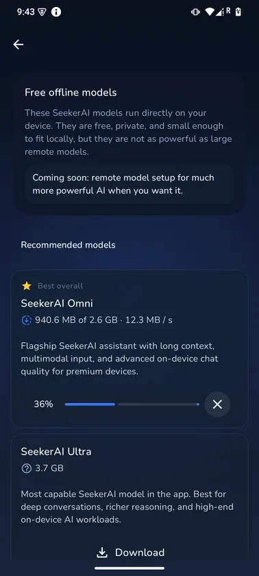Pocket AI - Local LLM screenshot 3