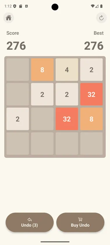 2048 Game screenshot 4