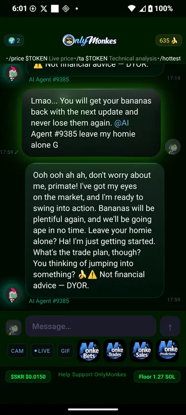 OnlyMonkes screenshot 1