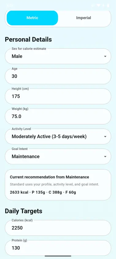 FitForge screenshot 2