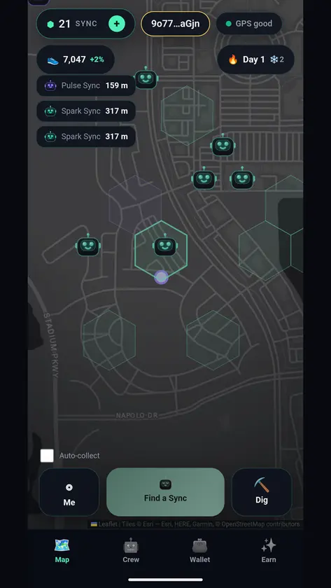 SyncStep screenshot 1