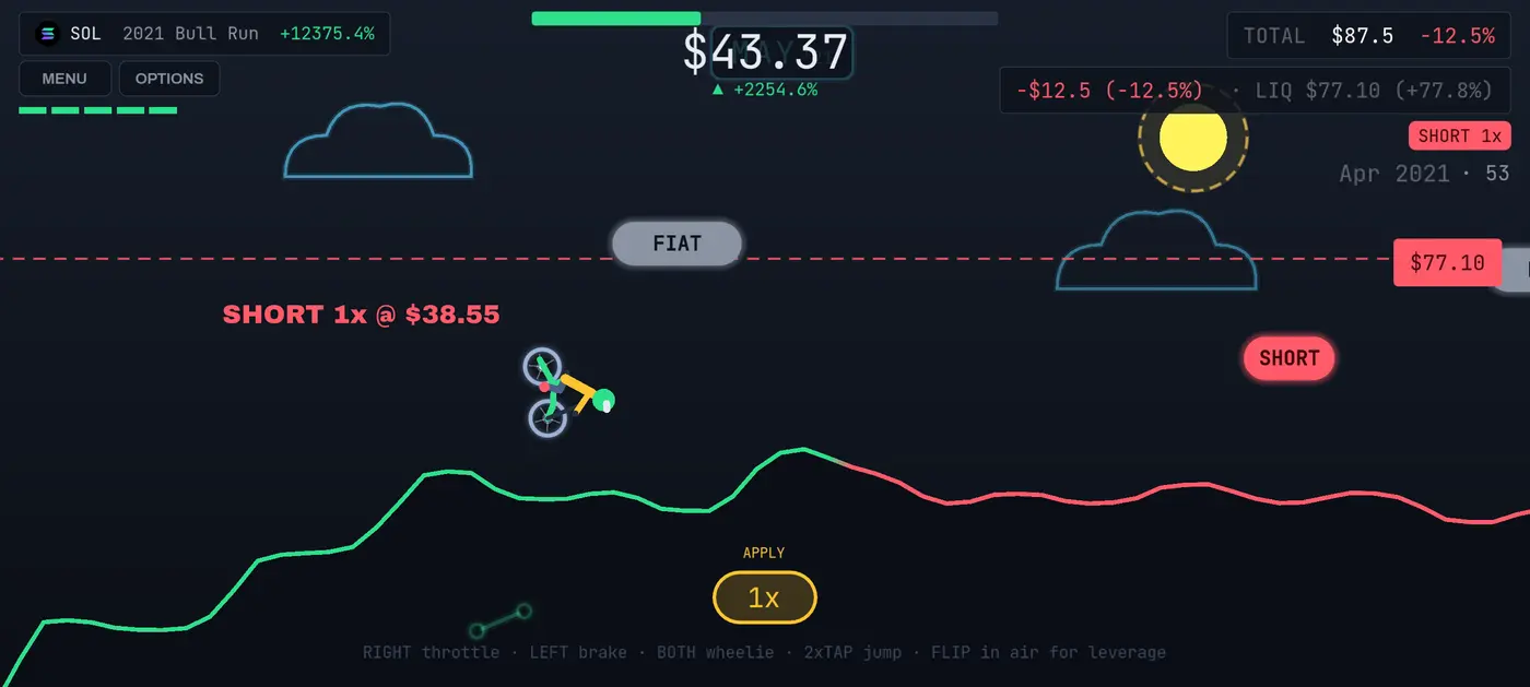 DegenRide screenshot 2