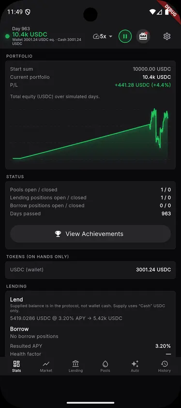 DeFi Tycoon screenshot 6