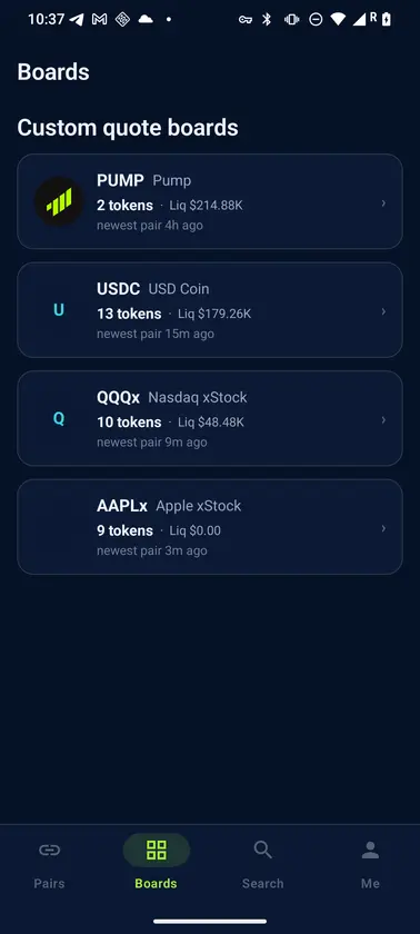 CrossPair screenshot 2