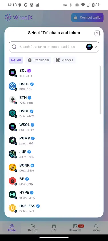 WheelX screenshot 2