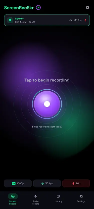 ScreenRecSkr screenshot 1