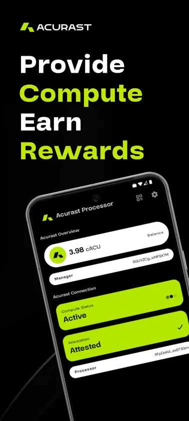 Acurast Processor Lite screenshot 1