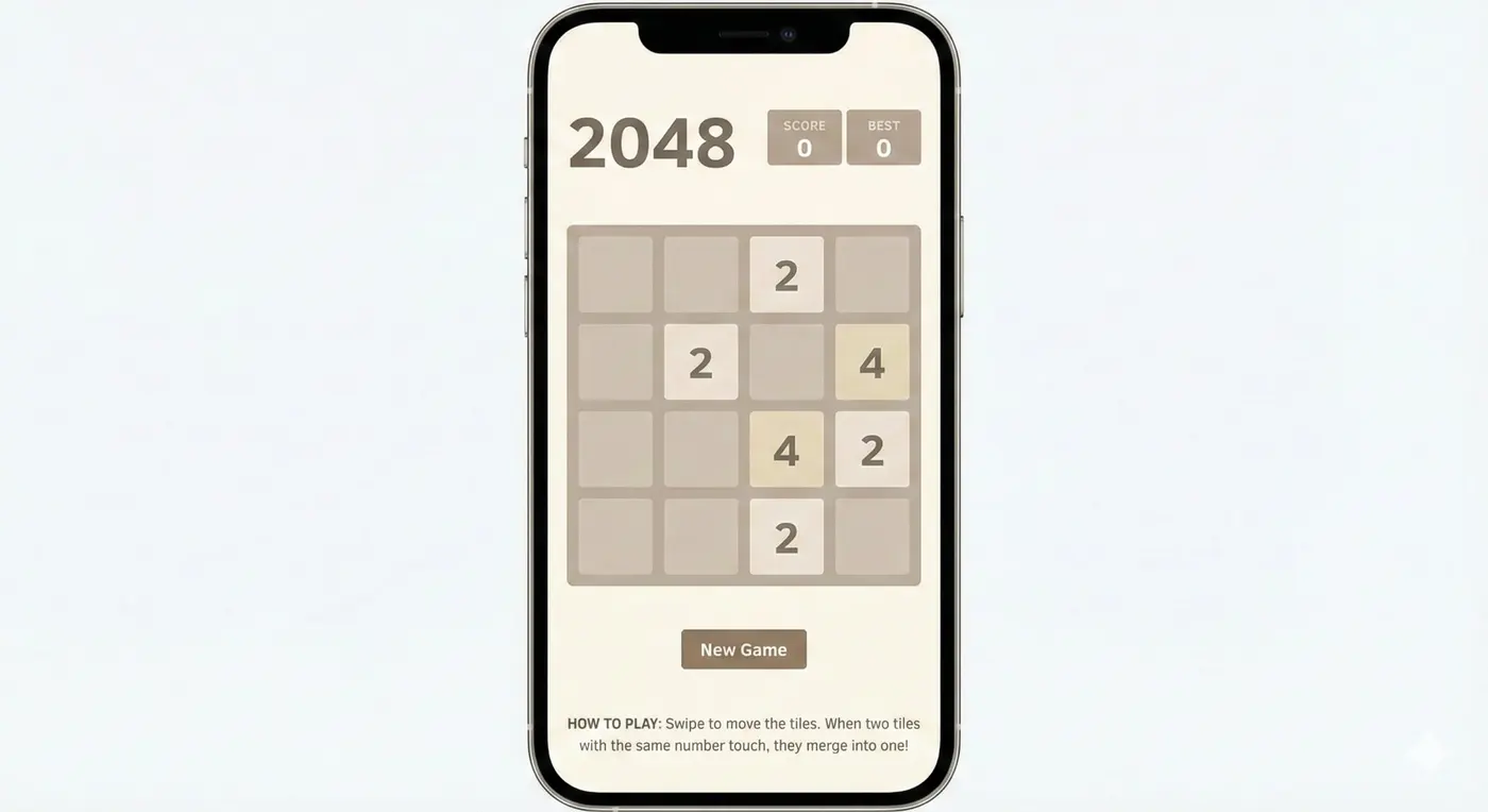 2048 screenshot 2