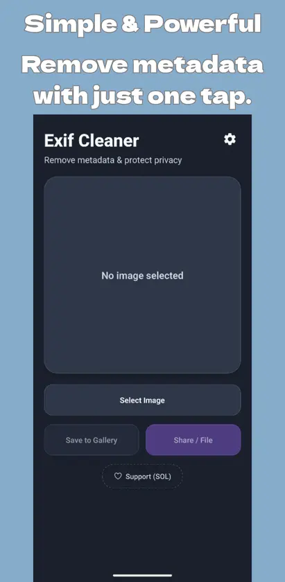 Exif Cleaner for Seeker screenshot 2