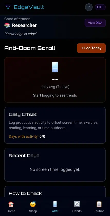 EdgeVault Lite screenshot 4