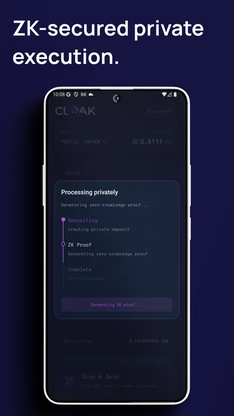 Cloak screenshot 3