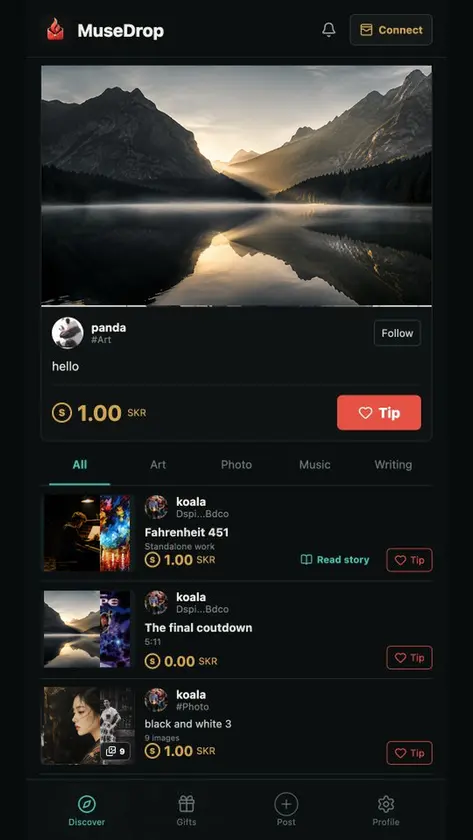 MuseDrop screenshot 1