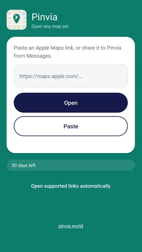 Pinvia screenshot 1
