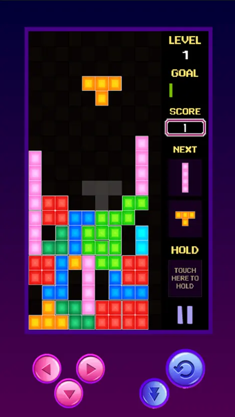 Classic Tetris Puzzle screenshot 3