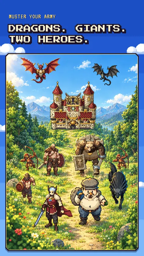 Pixel Kingdom Wars screenshot 2