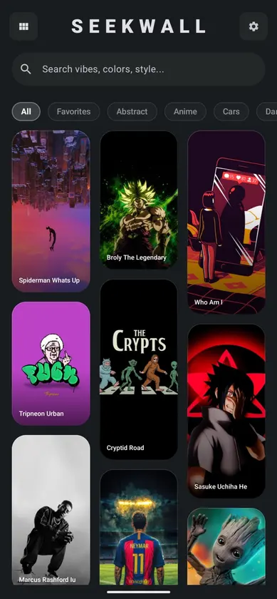 SeekWall screenshot 1