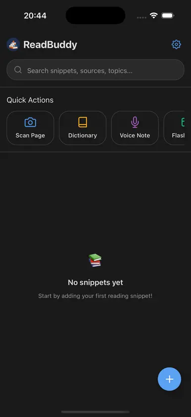 Readbuddy screenshot 1