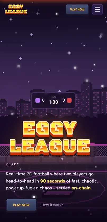 Eggy League screenshot 1