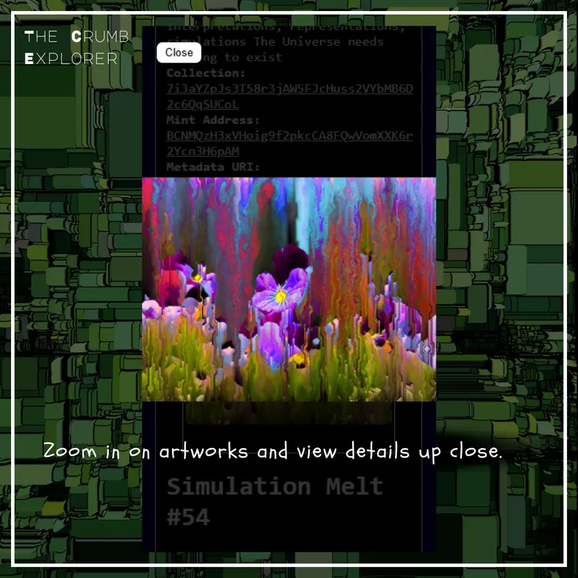 The Crumb NFT Explorer screenshot 2