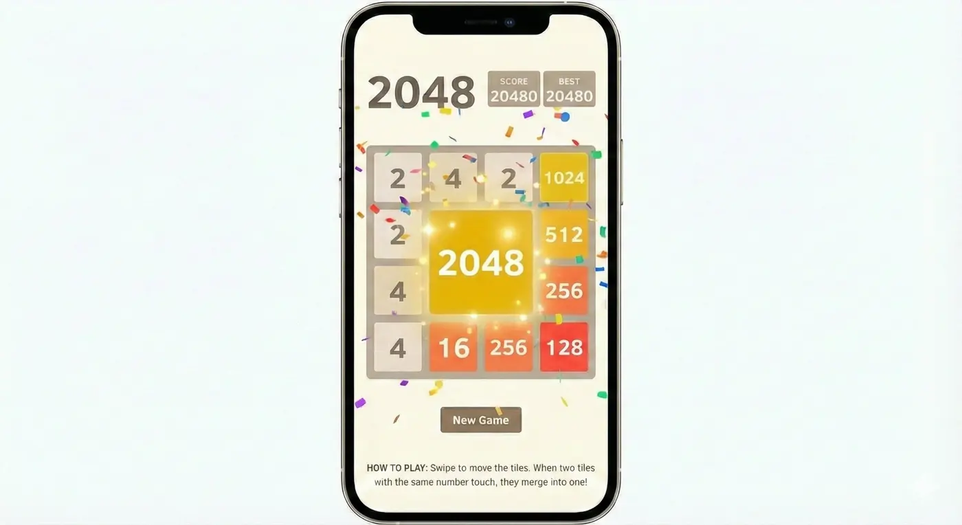 2048 screenshot 4