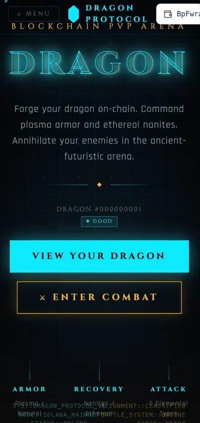 DRAGON screenshot 1