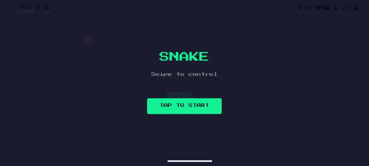 Snake screenshot 2