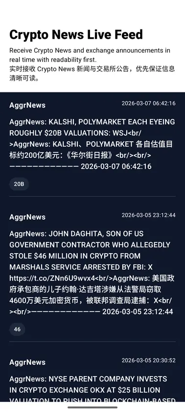 crypto News Push screenshot 3