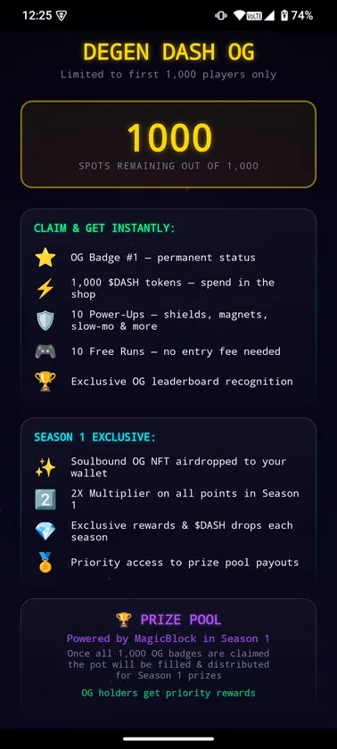 Degen Dash screenshot 4