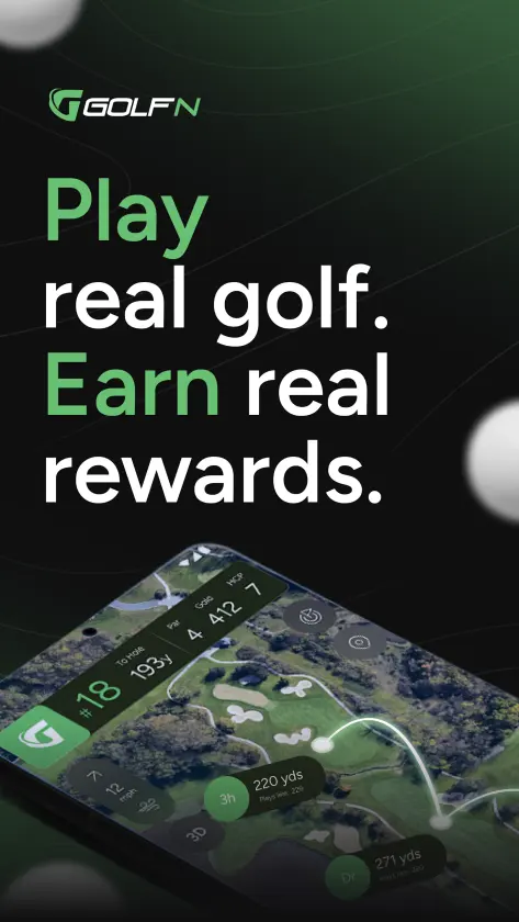 GolfN: Play. Earn. screenshot 1