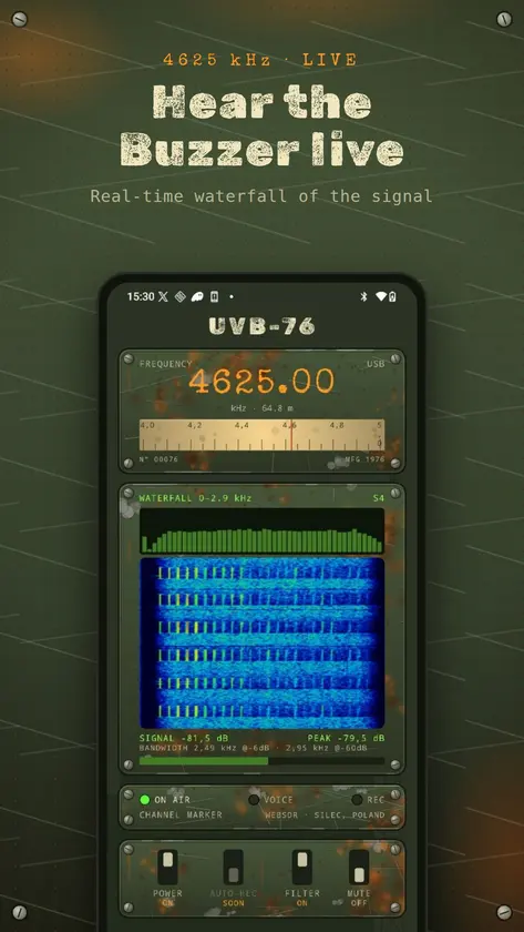 The Bazzer UVB76 screenshot 1