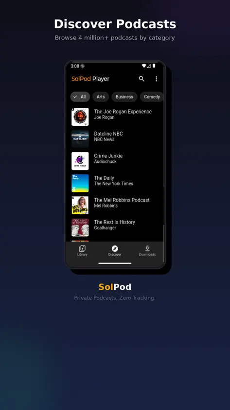 SolPod Player screenshot 1