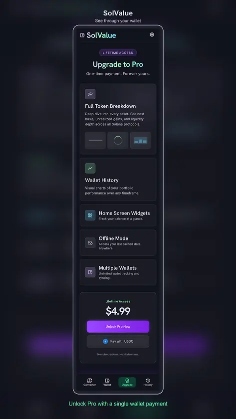 SolValue screenshot 4
