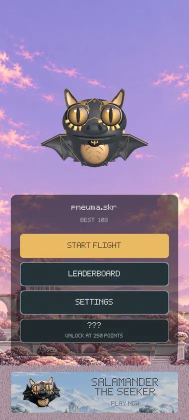 FLAPPY SALAMANDER screenshot 1