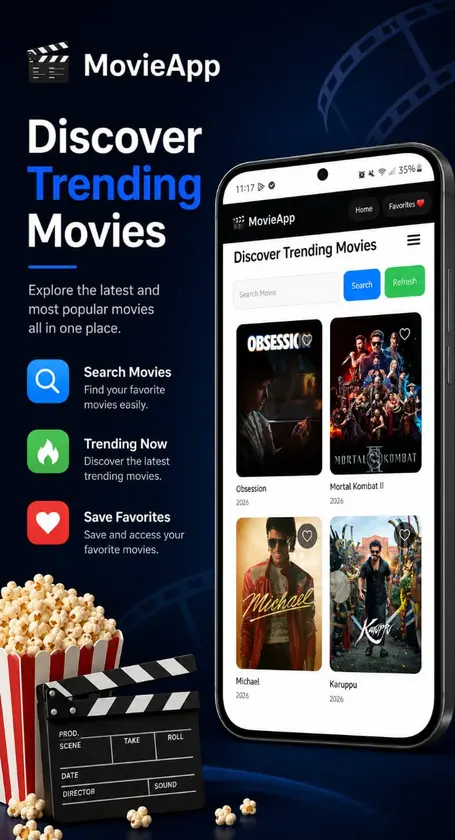 Discover: Movies & Shows screenshot 1