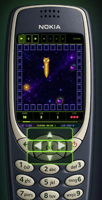 Snake OS screenshot 2