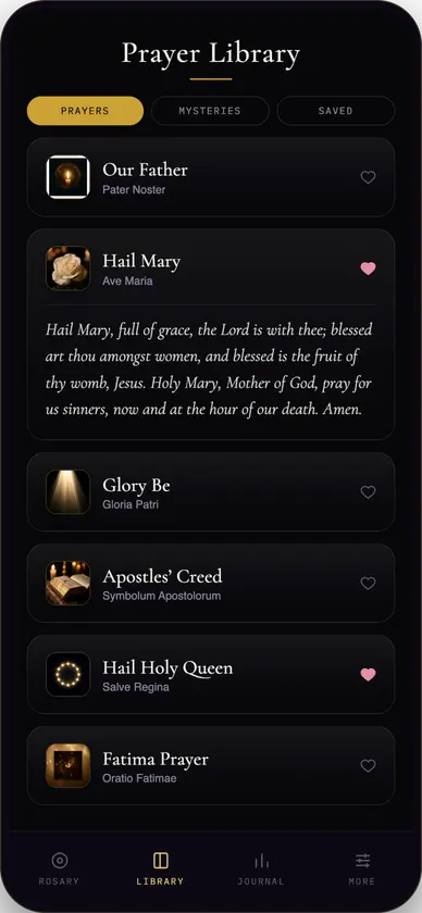 Sol Rosary screenshot 2