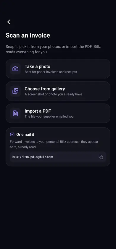 Billz screenshot 2