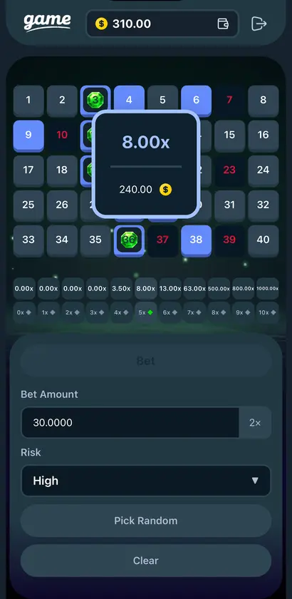Keno Game screenshot 5