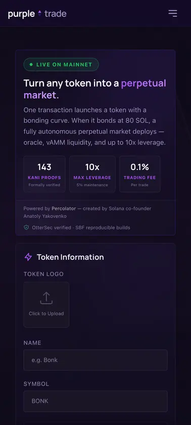 purple.trade screenshot 4
