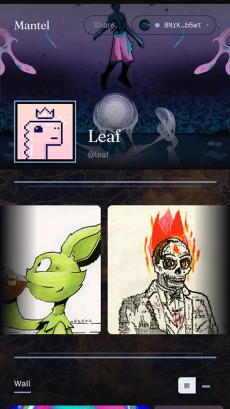 Mantel screenshot 2