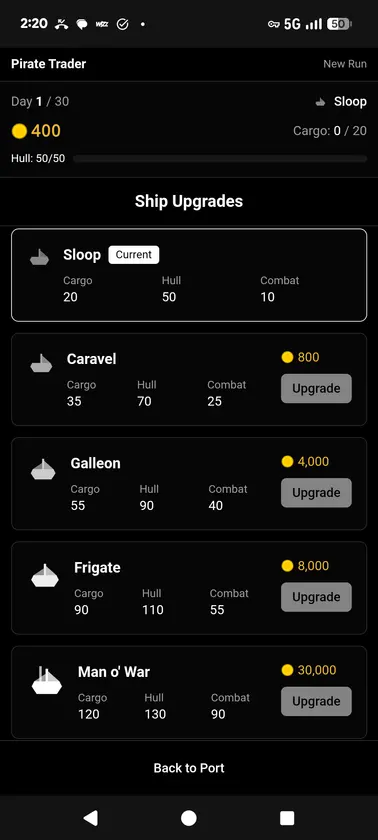 Pirate Trader screenshot 3