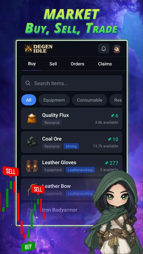 Degen Idle screenshot 3