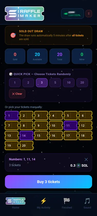 Raffle Maker screenshot 2