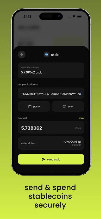 elio wallet screenshot 3